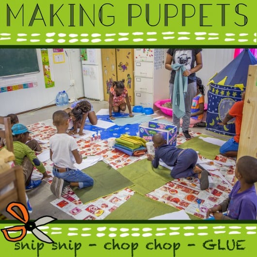 Children's Blog: Puppet Making with the SOS Africa Children