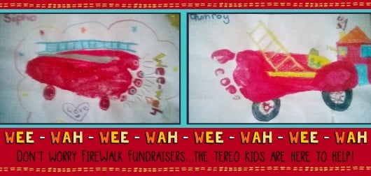 Children's Blog: Fun Footprint Paintings with SOS Africa Children