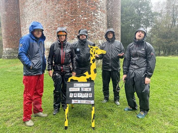 King Alfred's Tower Charity Abseil Fundraising Event