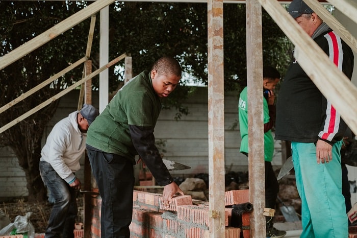 SOS Africa Children Lay First Bricks as Education Centre Build Begins