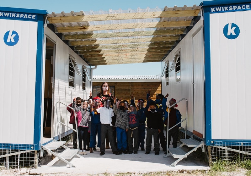 SOS Africa provides new classrooms at vital time for Western Cape School