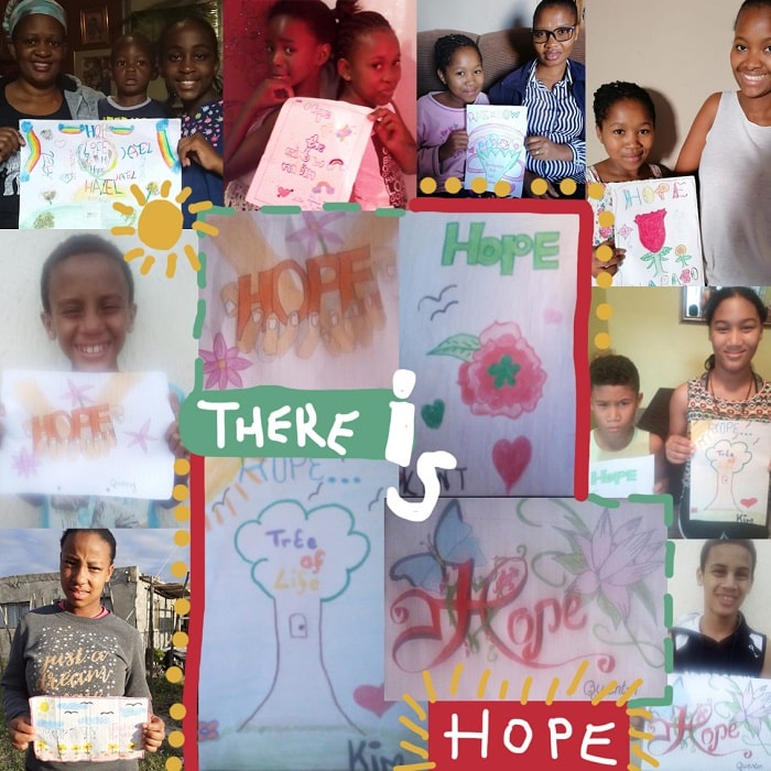 Messages of hope from the SOS Africa children in lock down during the Corona Virus Pandemic