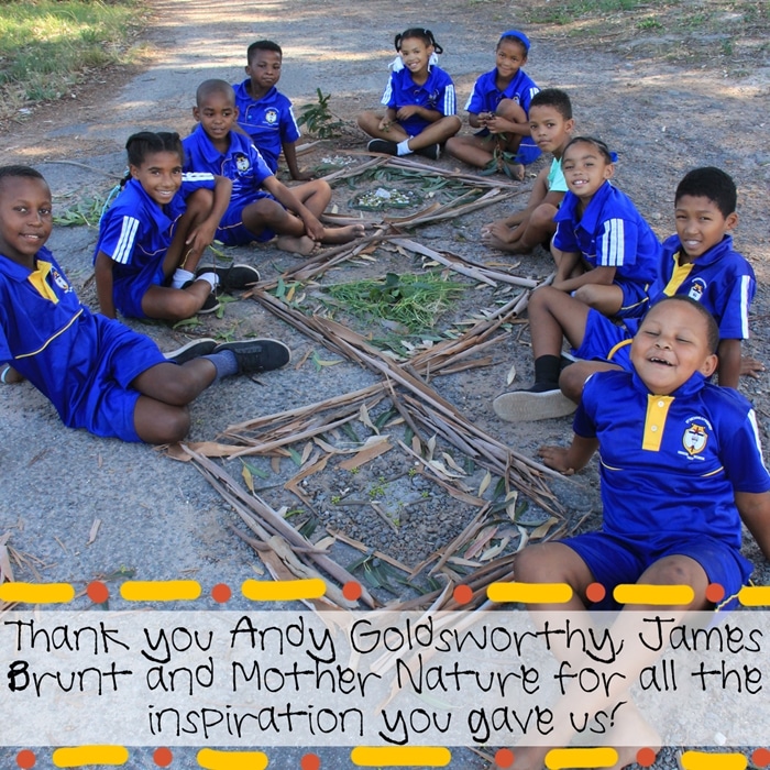 South African Charity Children's Art Classes Inspired by Mother Nature