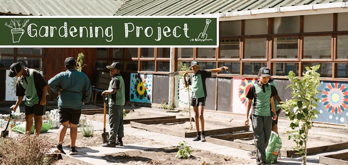 Earth and Heart - South African Charity Children Gardening Project