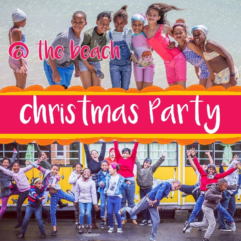 SOS Africa Grabouw: Christmas Party AT THE BEACH