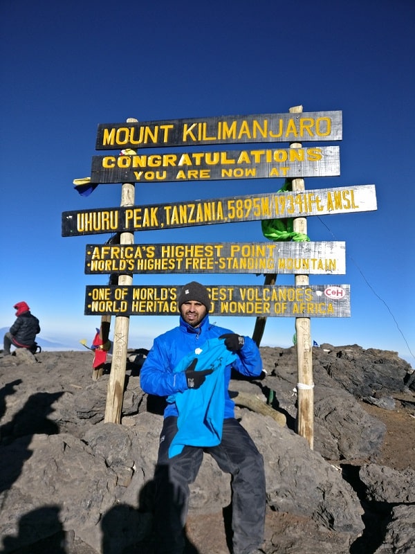 Conquering Mount Kilimanjaro for SOS Africa Charity