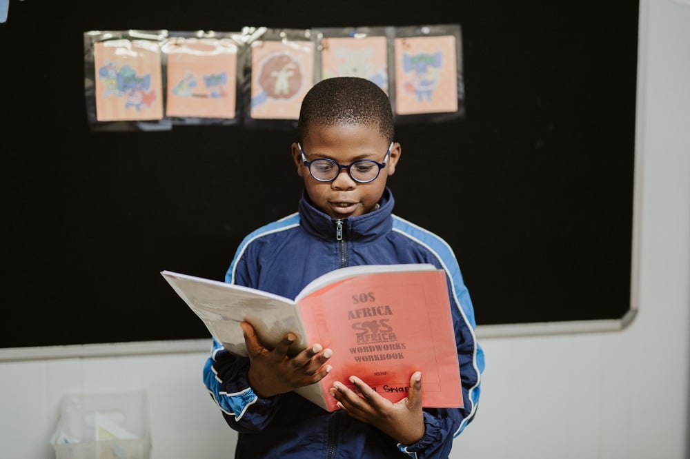 SOS Africa Charity has facilitated readings programmes since 2017